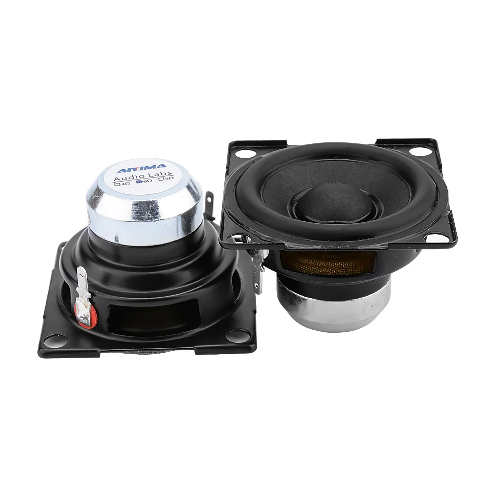 AIYIMA-Driver de alto-falante Full Range Mini, amplificador de som, coluna, unidades DIY Home Altifalante, 2 "Febre, 6 Ohm, 15 W, 2 pcs