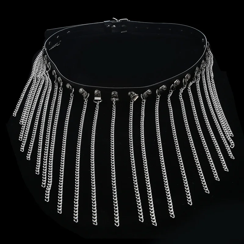 Punk Leather Body Chain Belt  Goth Waist Chain For Women  Body Harness Festival Rave Outfit Gothic Accessories