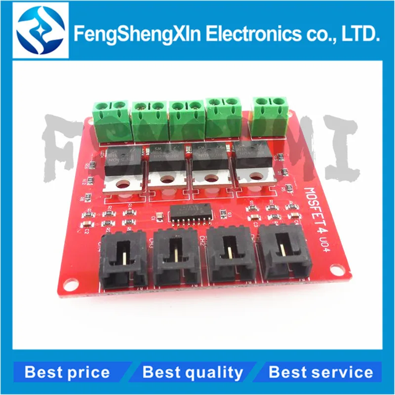 Four Channel 4 Channel Way Route MOSFET Button IRF540 V4.0+ MOSFET Switch Module For Arduino DC Motor Drive Dmimmer Relay Board