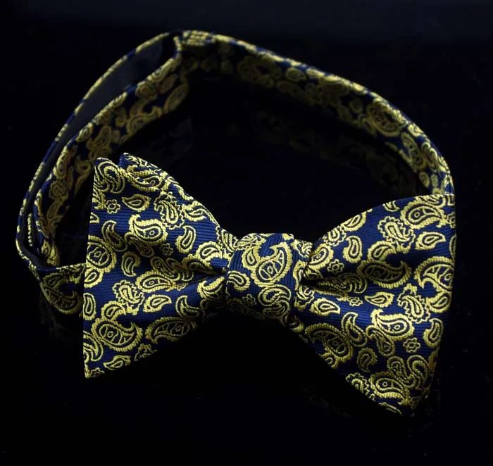 Adjustable Bowties bow tie self  Jacquard Men Classic Wedding Party Bow Ties Bowknot Gift