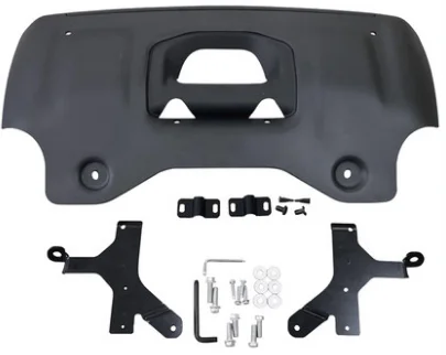 Fits for -Land Rover Defender 2020 2021 2D 4D Front UnderShield aluminum black