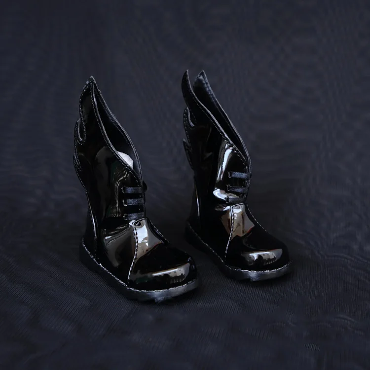 1/4 1/3 scale BJD shoes Wing military boots for BJD MSD SD13 doll accessories,Not included doll and other accessories A0576