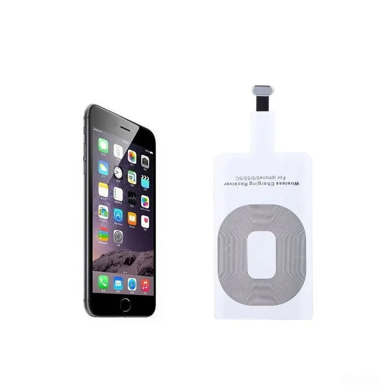 2020 Sale Qi Wireless Charger Receiver Module Adapter for Apple iPhone 6 6S 7 Plus 5 S 5S SE Charging Receptor Pad Coil