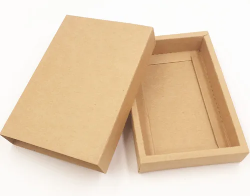 Brown Kraft Paper Boxes for Jewelry Storage
