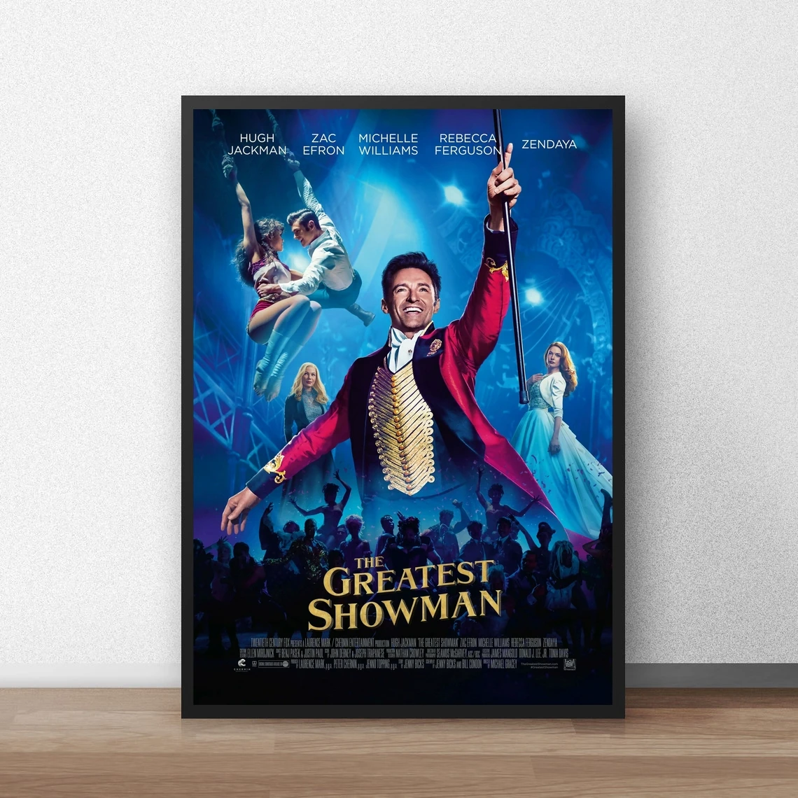 

The Greatest Showman, классический кинопостер, холст, Художественная печать, украшение для дома, настенная живопись (без рамки)