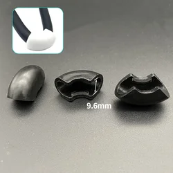 10 teile/los Anti-front tilt U-förmigen rohr hinten pad 10mm rohr klemmen Nicht-slip möbel bein pads kunststoff stuhl bein caps Socke hocker