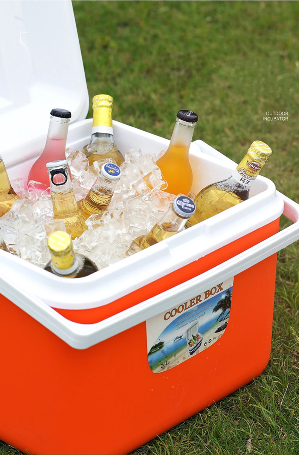 8L 5L Outdoor-Inkubator Tragbare Lebensmittel-Aufbewahrungsbox Auto-Kühlbox Angelbox Mini-Kühlschrank zum Frischhalten beim Camping und Reisen – Detail 11