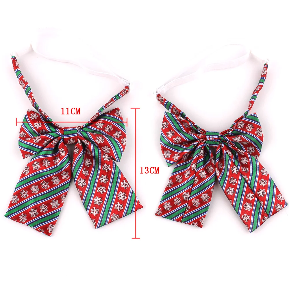 Christmas Ties Casual Skinny Necktie For Boys Girls Neck Tie Snowflake Necktie For Children Shirt Neck Wear For Men Women