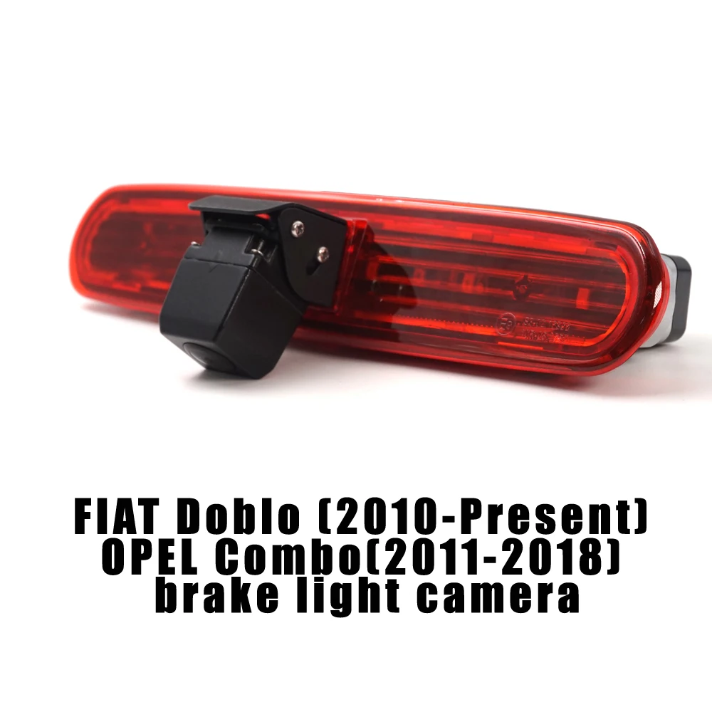 

Car Auto Brake Light Rear view Camera For Fiat Doblo 2010-Present,OPEL Combo 2011-2018 and 7inch rearview mirror monitor optiona