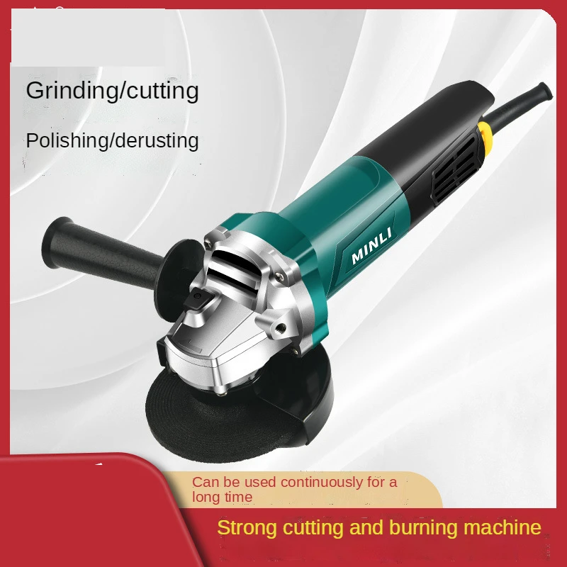 

720W Angle Grinder Multifunctional Cutting Machine Household Hand Grinding Wheel Hand Grinding Polishing Grinding Machine