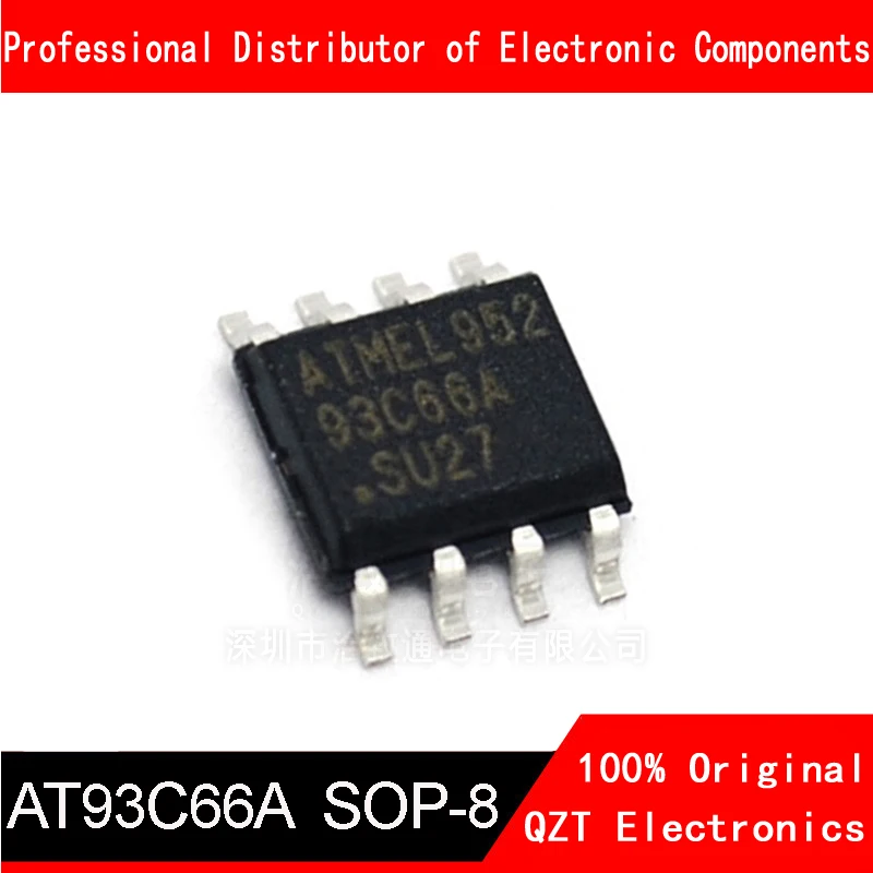 

10PCS AT93C66A 93C66A 93C66 AT93C66 SOP-8 EEPROM 2.5 V to 5.5 V 4K SMD