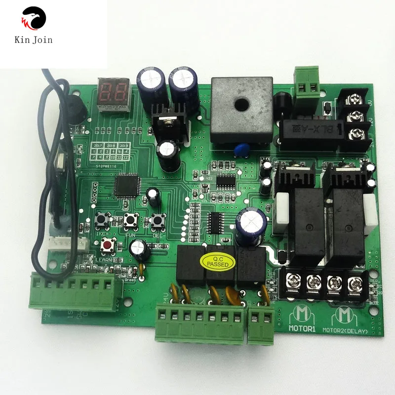 Upgraded version Universal use swing gate opener motor control unit PCB controller circuit board electronic card board DC12V