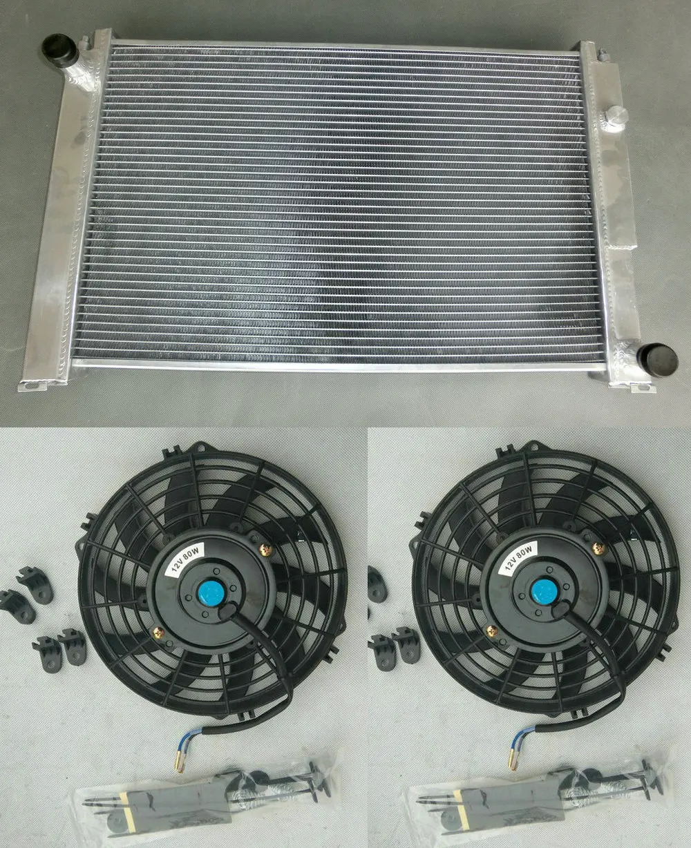 

Radiator+Fan For Audi A4 A6 S4 RS4 Allroad Quattro Passat B5 GL GLX GLS V6 Biturbo 2.4/2.7/2.8 2.5TDI MT 1997-2005 97 98 99 00