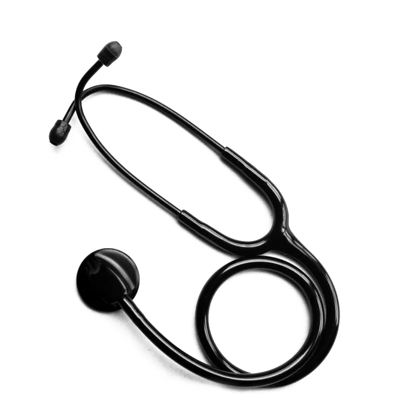 Classic Black Professional Estetoscopio Heart Cardiology Doctor Cute Stethoscope for Nurse Student Medical Equipment Device Tool