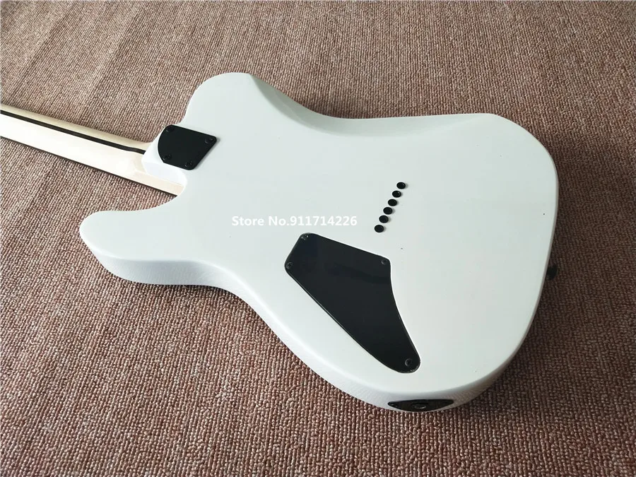 Hot White AS Jim Root Signature Electric Guitar Lock Knobs Rose Wood Fingerboard High Quality Factory Direct