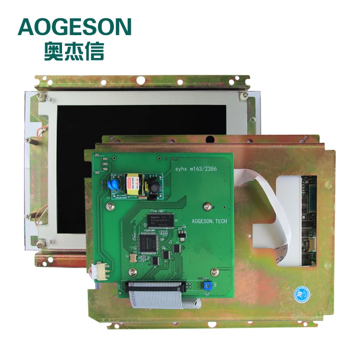 hongxun maquina de moldagem por injecao haitiana tela de ferro 74 polegadas m163 display lcd de cores 01