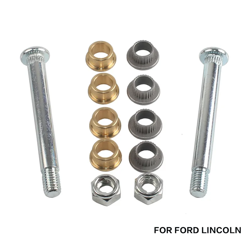 

Front Door Hinge Pin & Bushing Repair Kit 2 pin 1 Door For Ford Lincoln Mercury