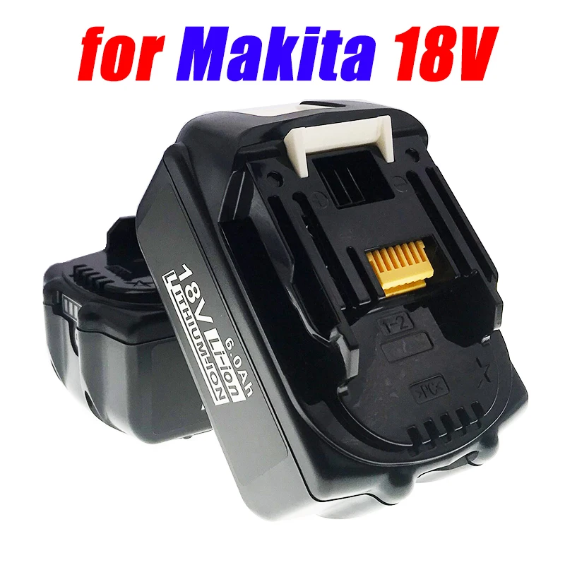 2024 For Makita 18V 6000mAh 5.0AH / 6.0Ah Rechargeable Power Tools Battery With LED Li-Ion Replacement LXT BL1860B BL1860 BL1850