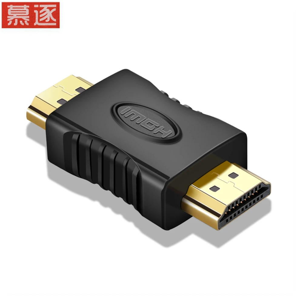 converter HD-compatible male to male converter straight through HD-cable extension HD Converter 1 piece 2 pieces 5 pieces