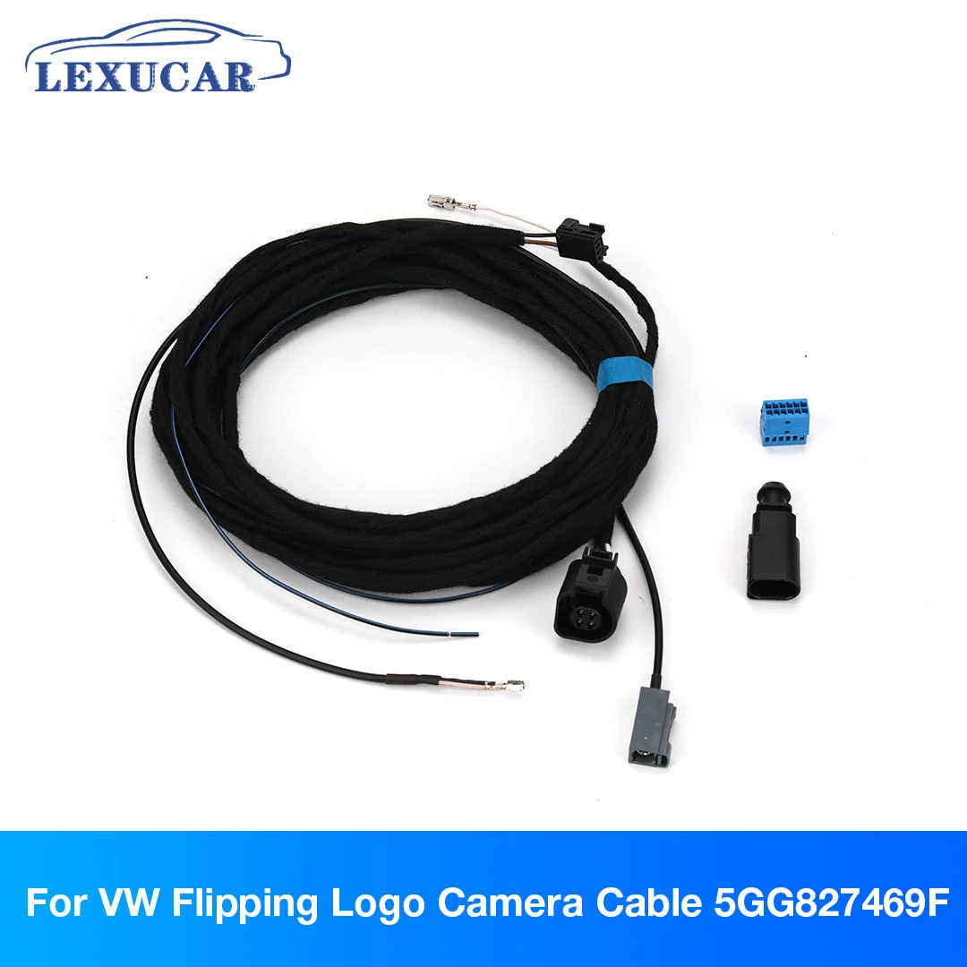 Rear View Camera Cable Harness for VW Logo Camera Wire Harness Suit For VW Golf 7 MK7 VII 5GG827469F