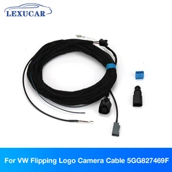 Arnés de Cable para cámara de visión trasera, accesorio con logotipo para VW Golf 7 MK7 VII 5GG827469F