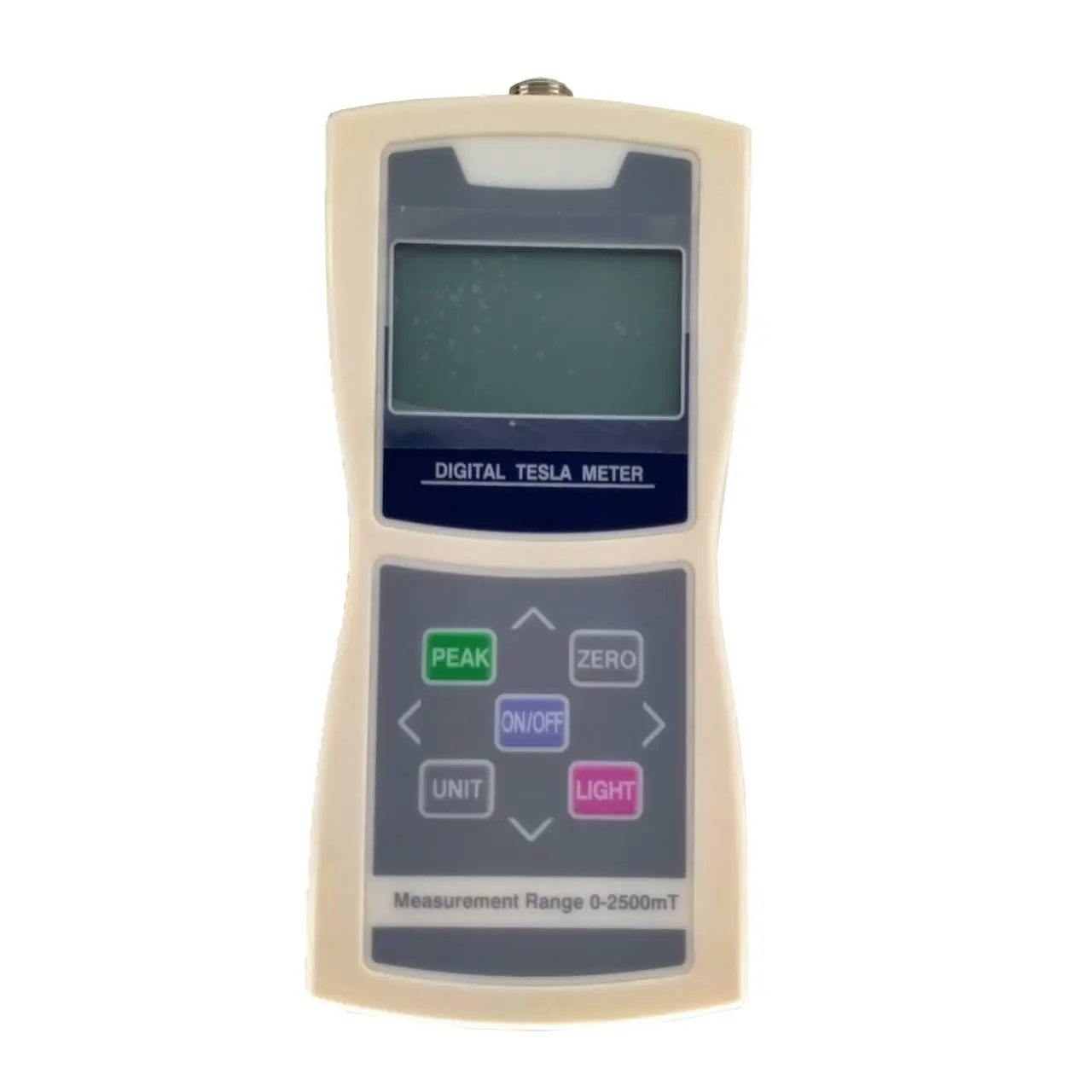 المغناطيس الرقمي تسلا متر اختبار المجال المغناطيسي Gaussmeter مع 5 نطاق الدقة 2000mT قيمة التخرج 0.1mT