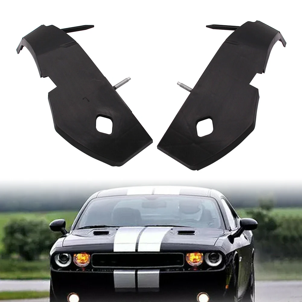 ABS Auto Front Bumper Retaining Bracket Fascia Support Left + Right For Dodge Challenger 2008 2009 2010 2011 2012 2013 2014