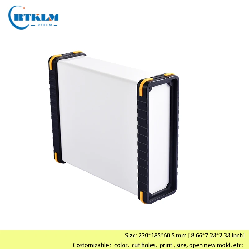 Metal Enclosure Box Electronic Project Instrument Case DIY Aluminum Box Junction Box 220*185*60.5mm