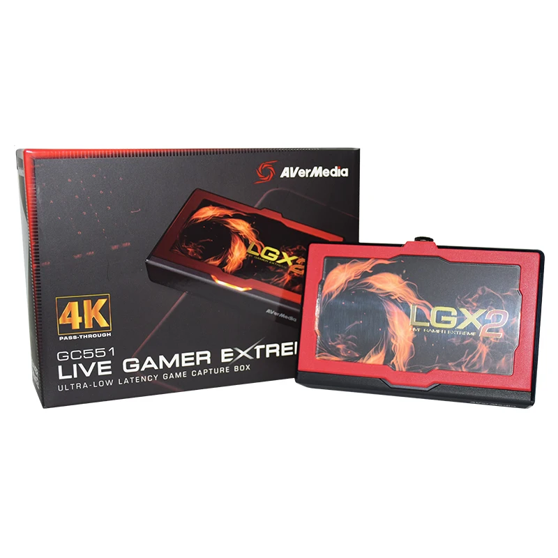 GC551 HD 4K Capture Card DV SLR PS4 Game Live Box 1080P GC550 Upgrade