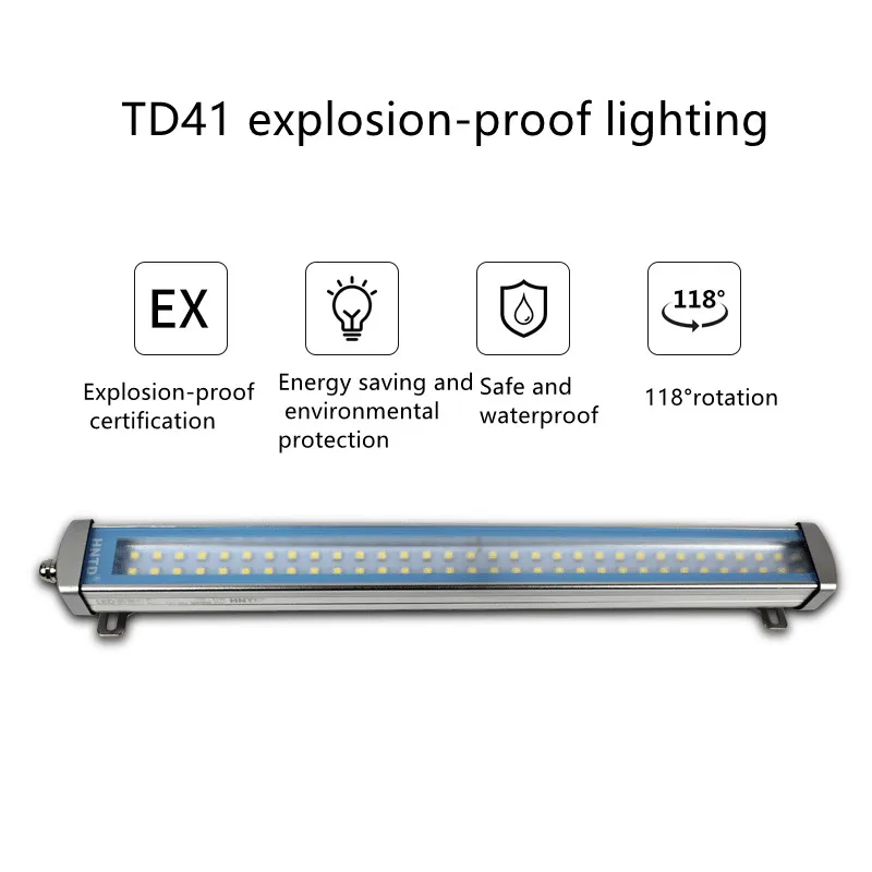 Прямая продажа с завода, светодиодная лампа HNTD, Рабочая лампа, Взрывозащищенная лампа, водонепроницаемая и маслостойкая лампа с тремя уровнями защиты