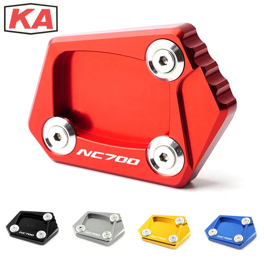 

CNC Motorcyle Kickstand Foot Side Stand Extension Pad Support Plate For Honda NC700 NC 700 S/X NC700X NC700S Integra 2012 -2014