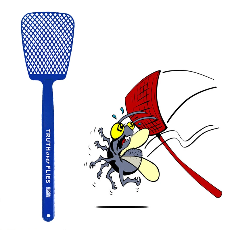 Fly Swatter Mosquito Repellent Tool Fly Swatter Pest Control Manual Plastic Durable Long Handle Solid for Home Restaurant Tool