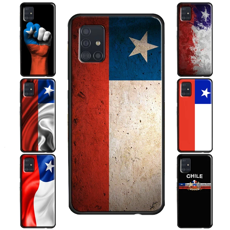 Chile Flag Case For Samsung Galaxy S20 FE S22 S21 Ultra S8 S9 S10 Note 10 Plus S10e Note 20 Ultra