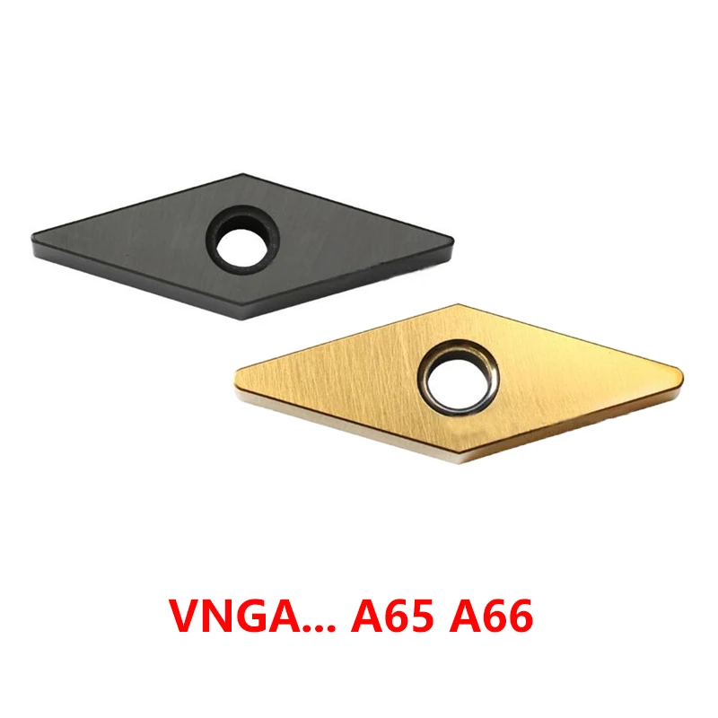 100% Original VNGA VNGA1604 VNGA160404 VNGA160408 160404 160408 A65 A66N Milling Carbide Inserts Lathe Turning Cutting Tool CNC