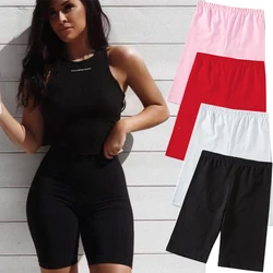 2020 Summer Fashion Shorts Women Sexy Biker Shorts Fitness Korean Casual Sexy Short 4 Color Athleisure Cycling Shorts S-XL