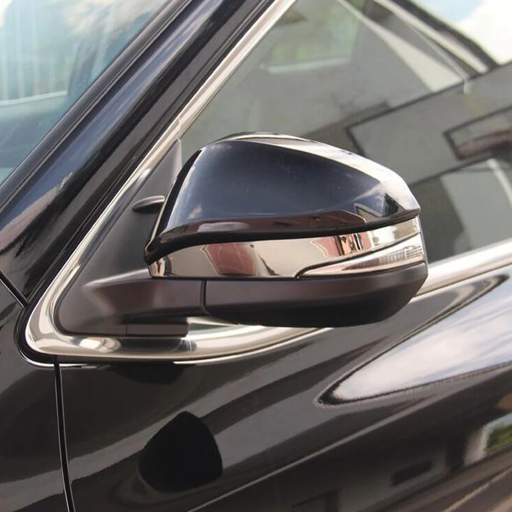 For Toyota Harrier XU60 2014 2015 2016 2017 2018 ABS Chrome Side Mirror Rearview Strip Cover Trim Car Styling Accessories