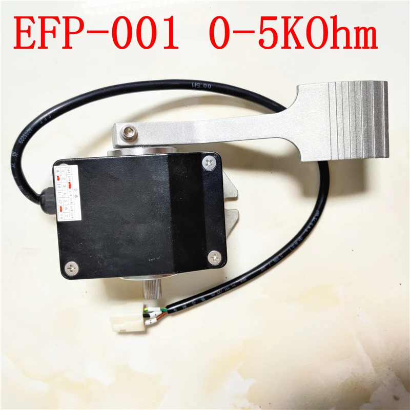 

EFP-001 0-5Kokm 4 Wires Ordinary Plug Foot Pedals Forklift Throttle Forklift Accelerator Using for Forklifts or Sightseeing Cars