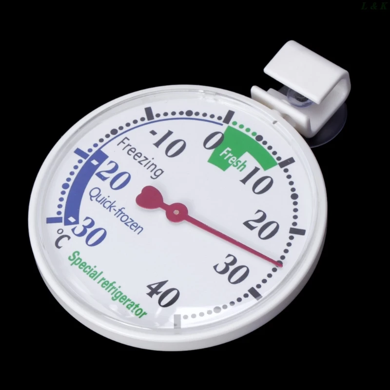 Refrigerator Freezer Thermometer Fridge Refrigeration Temperature Gauge for Home Hospitals Supermarkets Use Accurate