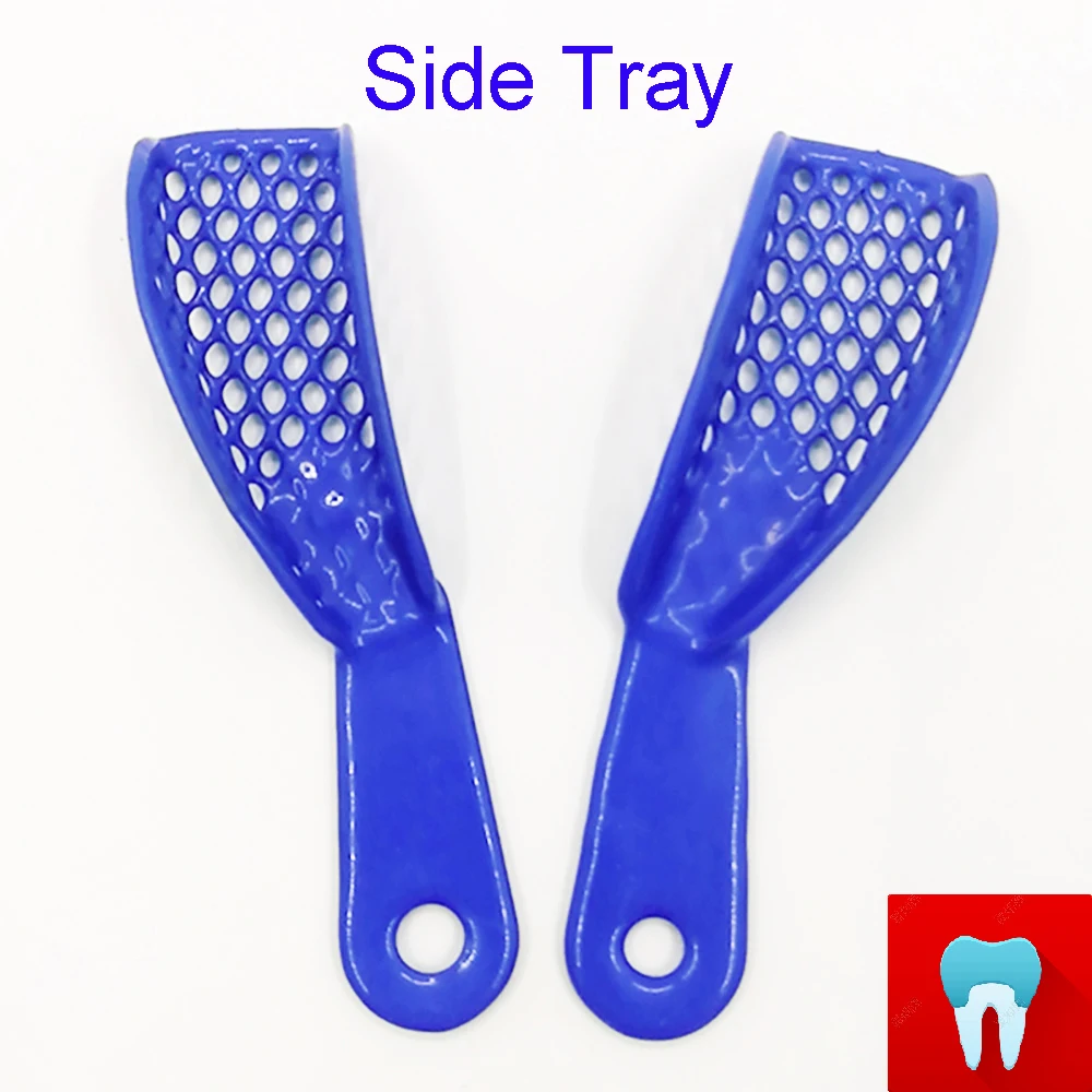 Dental Impression Tray Plastic-Steel Teeth Holders Dentist Instrument Dentistry Materials Dentist Tools