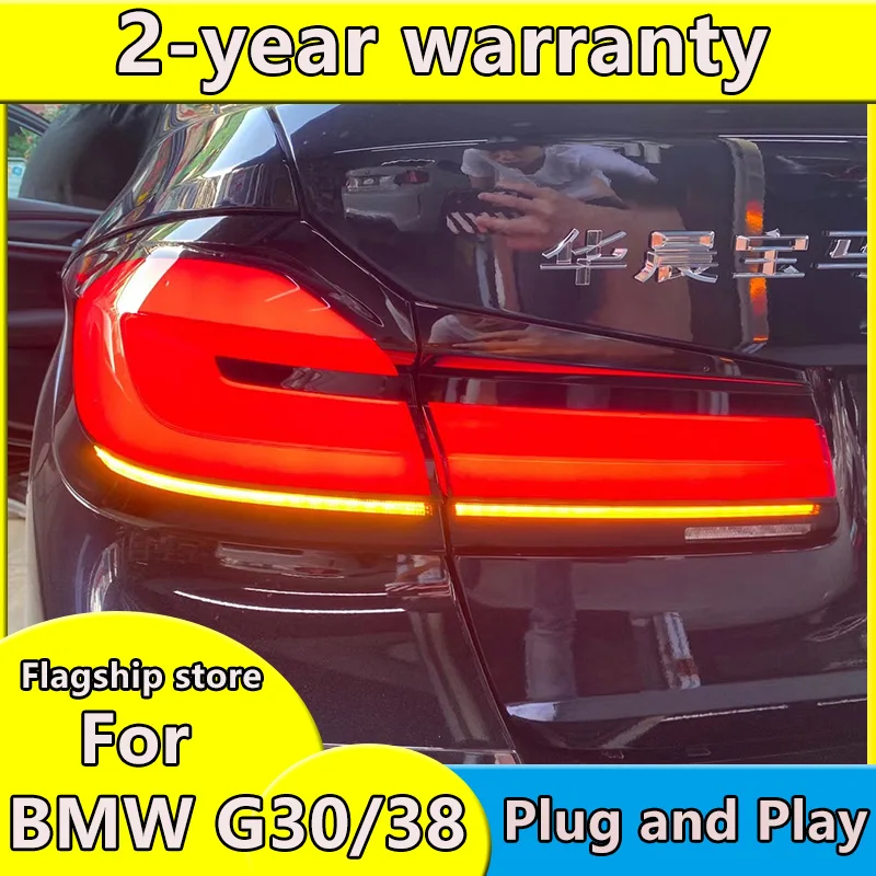 

Car LED Taillight For BMW G30 G38 tail lamp Rear Fog Lamp + Brake Lamp + Reverse + Turn Signal