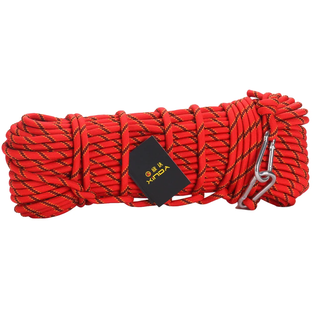 10mm 3KN Outdoor Rettungs Seil Klettern Sicherheit Paracord Versicherung Flucht Seil Wilden Trekking Camping Wäscheleine Überleben Ausrüstung