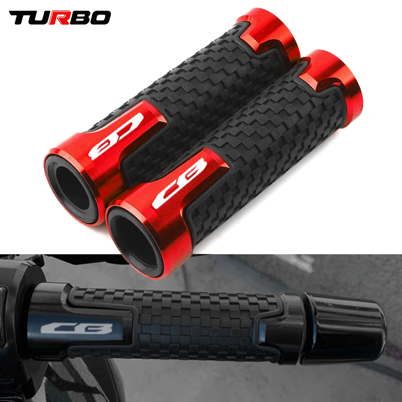 For Honda CB125R 150/190/250/300/400 CB500X CB500R CB650F CB650R 7/8'' 22mm Motorcycle Accessories CNC Hand Grips handlebar grip