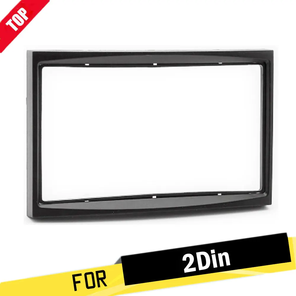 Car Fascia Radio Panel for CITROEN C2 2003-2009; C3 2001-2010; Berlingo 2008+; Jumpy 2007-2016 Dash Kit Plate Adapter Bezel Trim