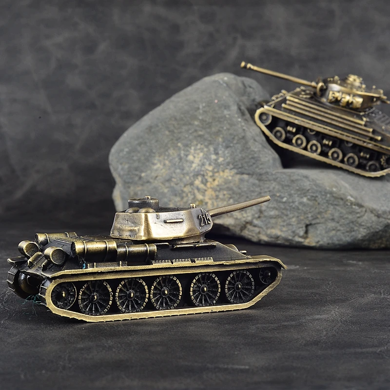 1/72 T-34/85 carro armato medio metallo modello giocattolo articoli per l'arredamento