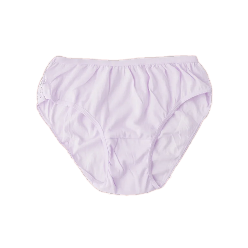 Corlorful Soft Close-Fitti Breathable Sterilized and Packaged with Ethylene Oxide Pure Cotton Sanitary Underpants