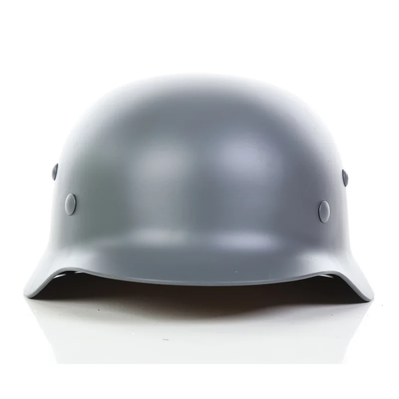 DulHelmet-Casque d'artificiel ite en Acier Gris, Accessoire de l'Armée Allemande Wh, WW2, M35, M1935