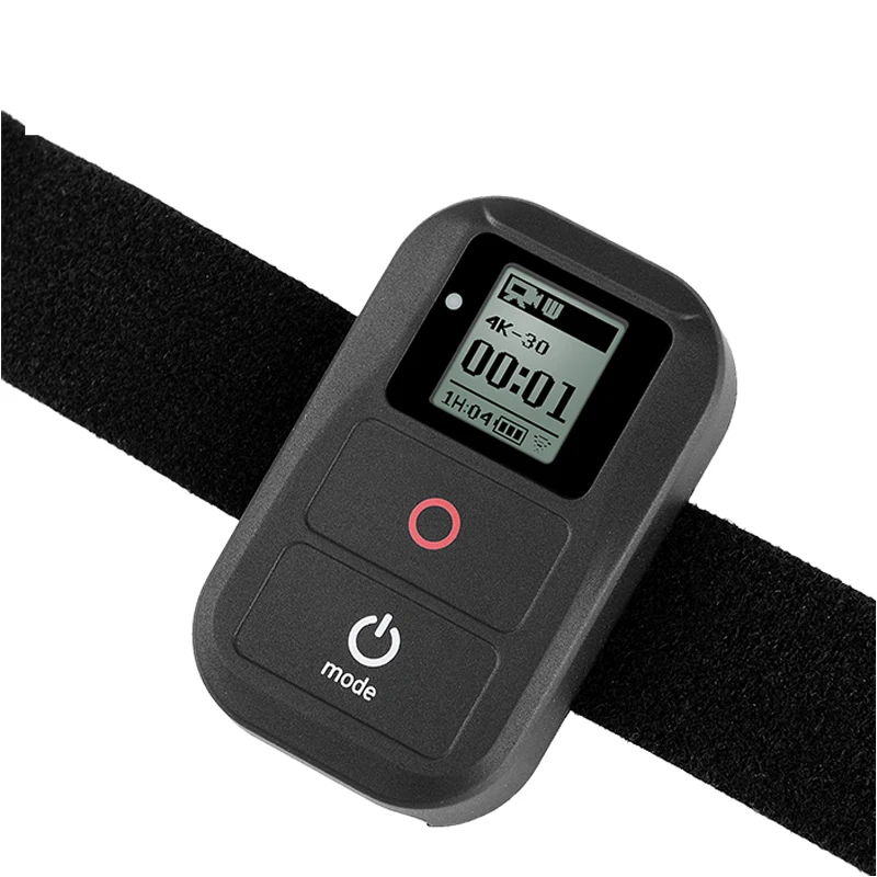 New WiFi Remote Control for GoPro Hero 8 7 6 5 Black 5 4 Session 3 3+ Wrist Strap Mount for Go Pro Hero 7 Camera Accessories