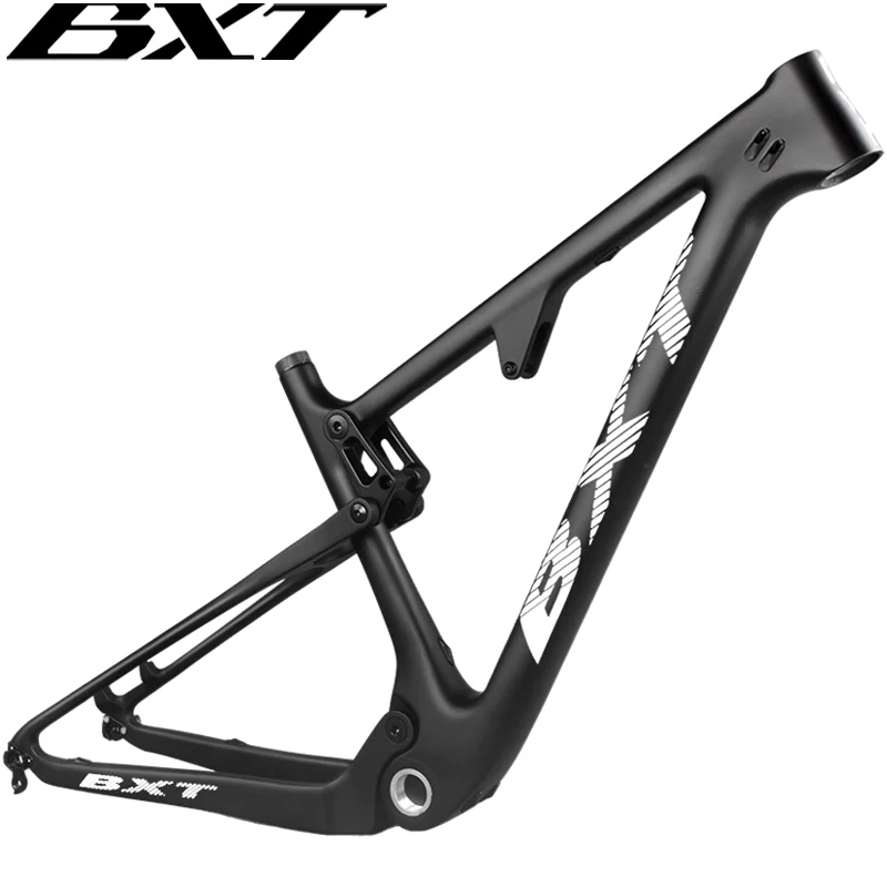 BXT-29er Carbon MTB Frame, Full Suspension Bike Parts, Max Tire Size 2.3 ”, 2.35” Boost