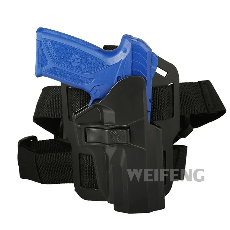 Sig P226 Holsters Hunting Outside Waistband Carry Pistol Holster Case Lightweight Right Handed P226 Gun Holster Drop Leg Holster