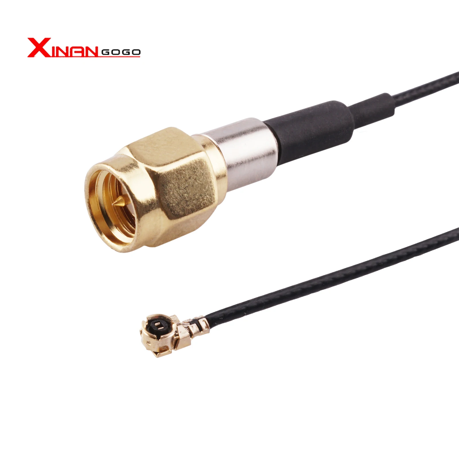 U.FL/IPX IPEX UFL to SMA 암 수 안테나 와이파이 피그테일 케이블, Ufl Ipex 1.13mm RF 케이블, 17cm, 5 개